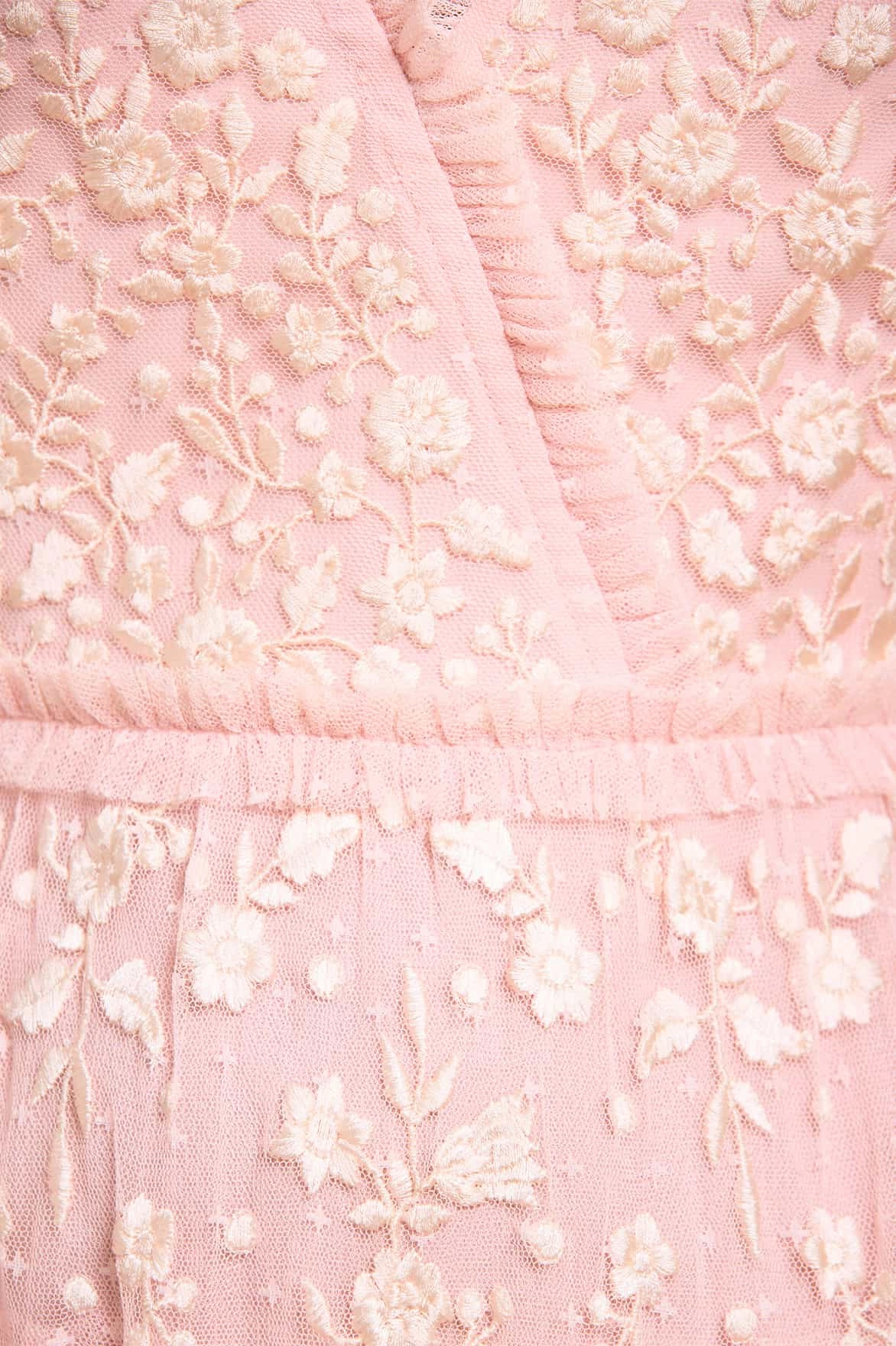 Layered Lace Midaxi Dress Tasteful Detail