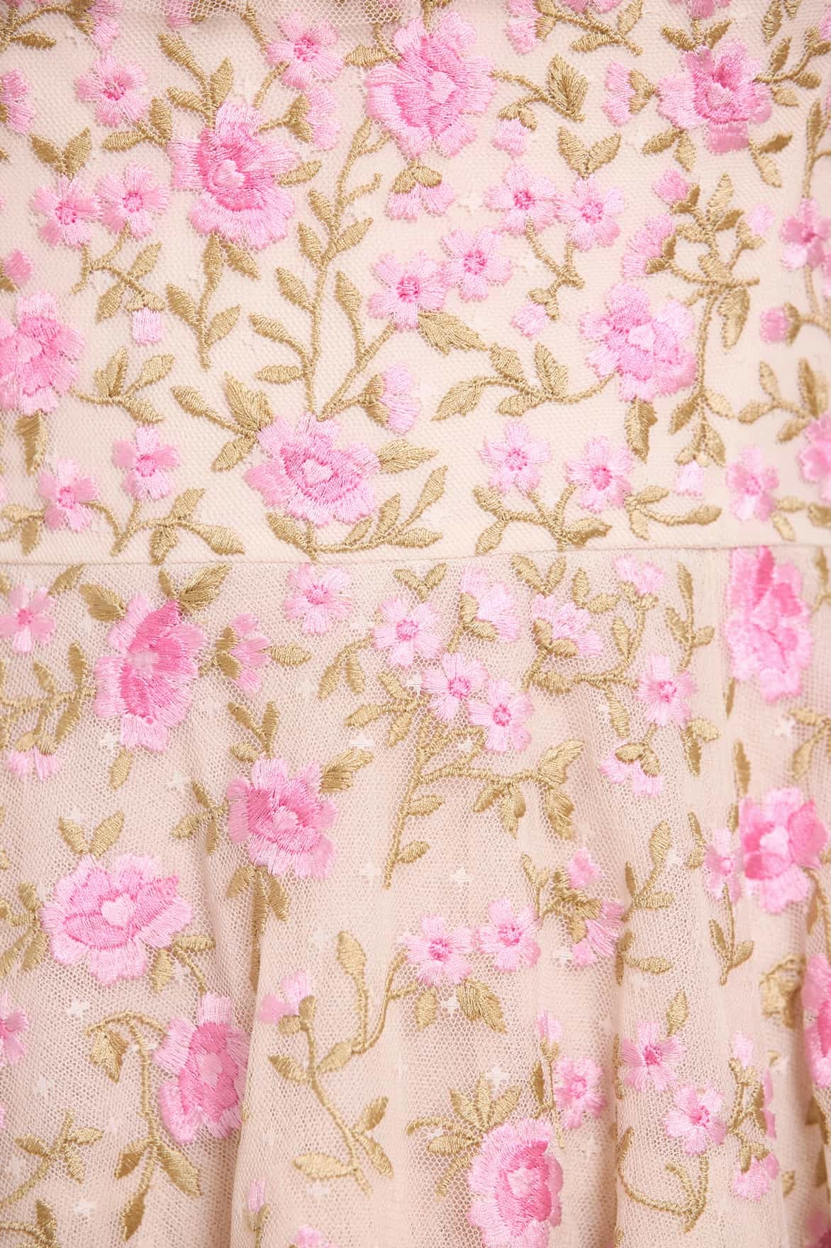 Halter neck Sunset Glow Lea Ditsy Micro Mini Dress