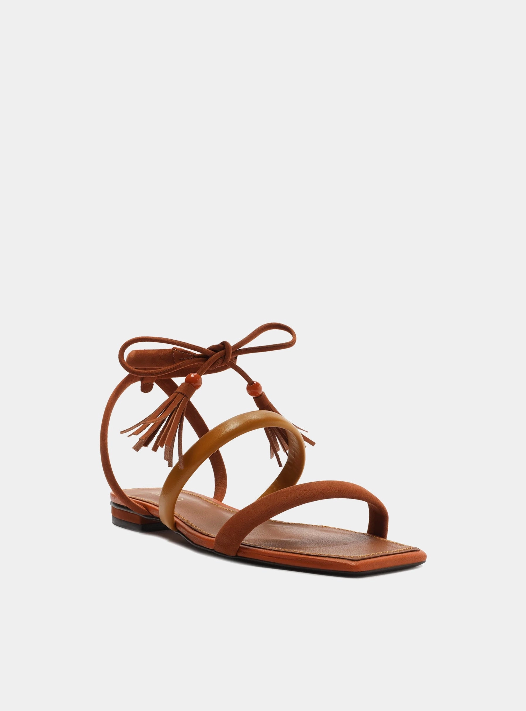 Club Mood Lenny Frin Flat Nubuck Sandal