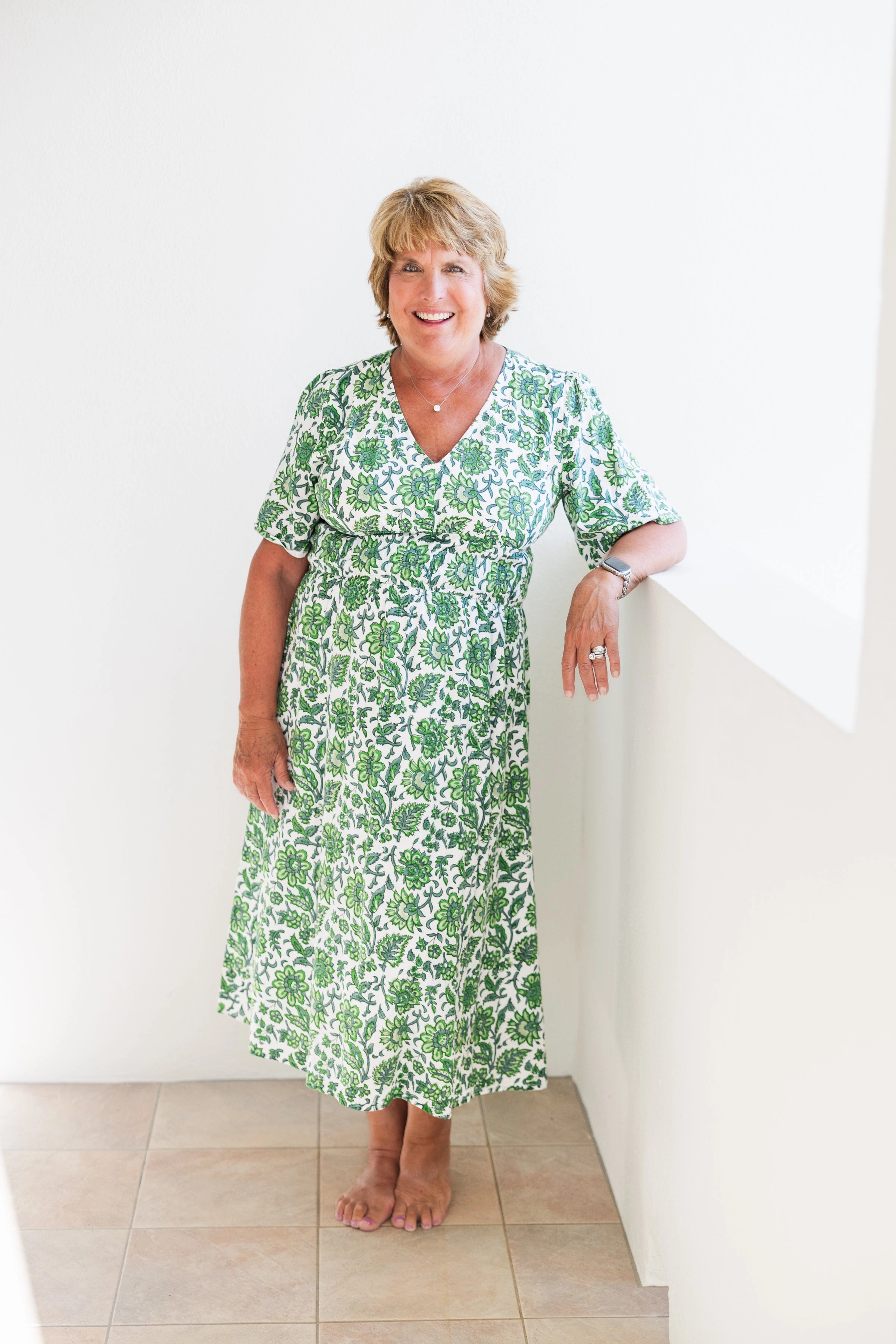 Fresh Appeal Vibrant patterned dress Lexington Dress Mojito