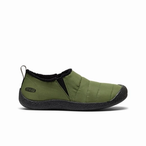 Upper Soft Slip On Men's Howser II  |  Bronze Green/Black