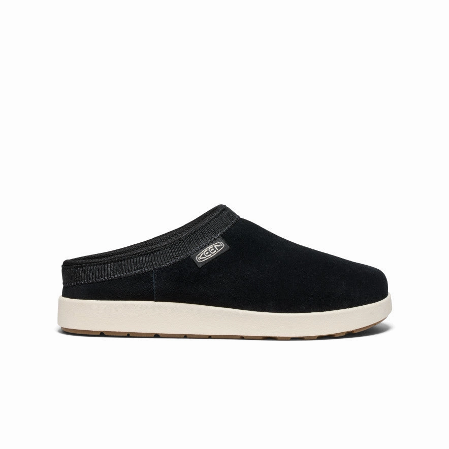 Women's Elle Suede Mule  |  Black/Birch Customizable Slip On