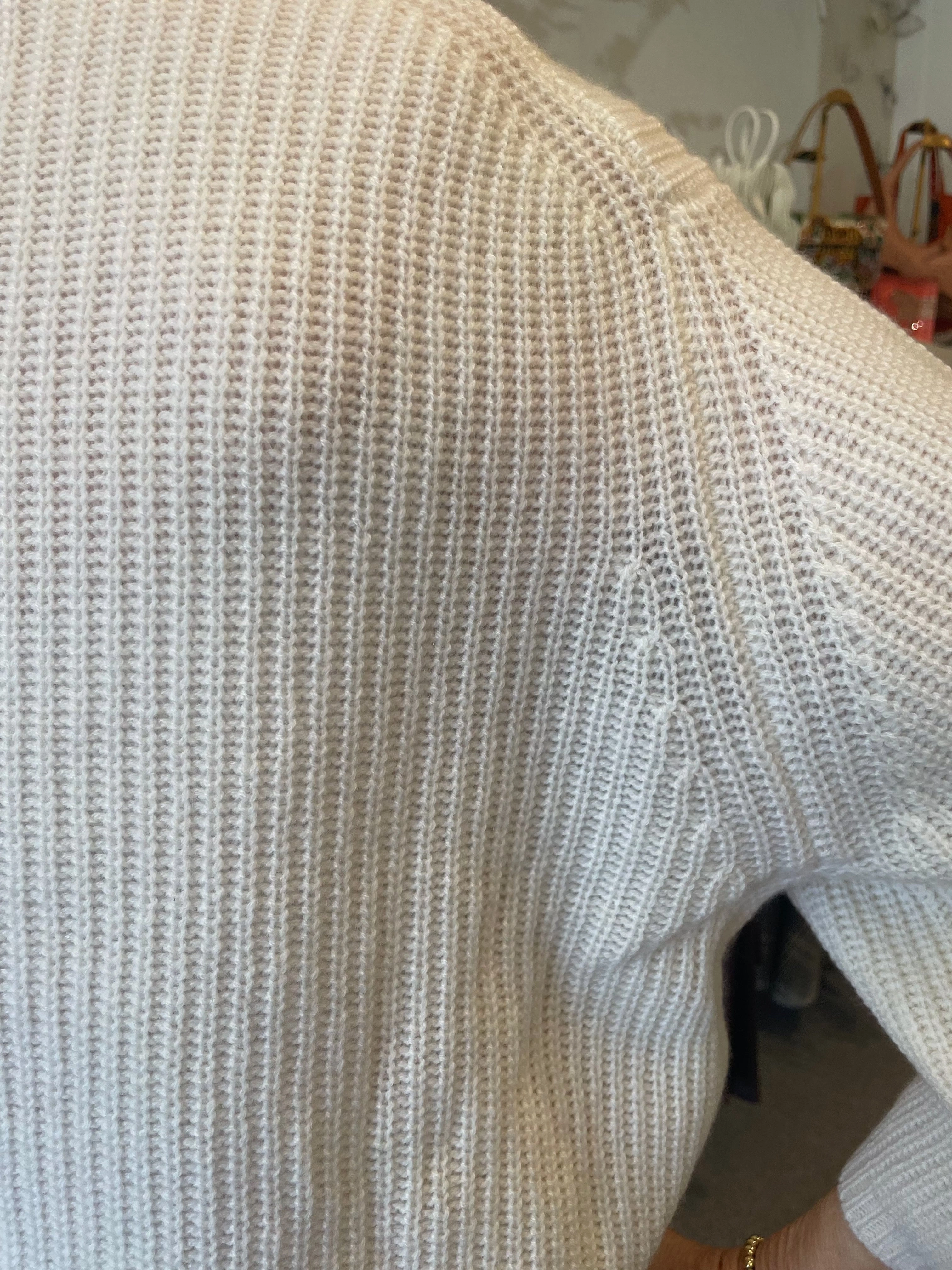 Elbow Sleeve Shaker Crew Chalk Roll Up Sleeve System Flexible Ribbing