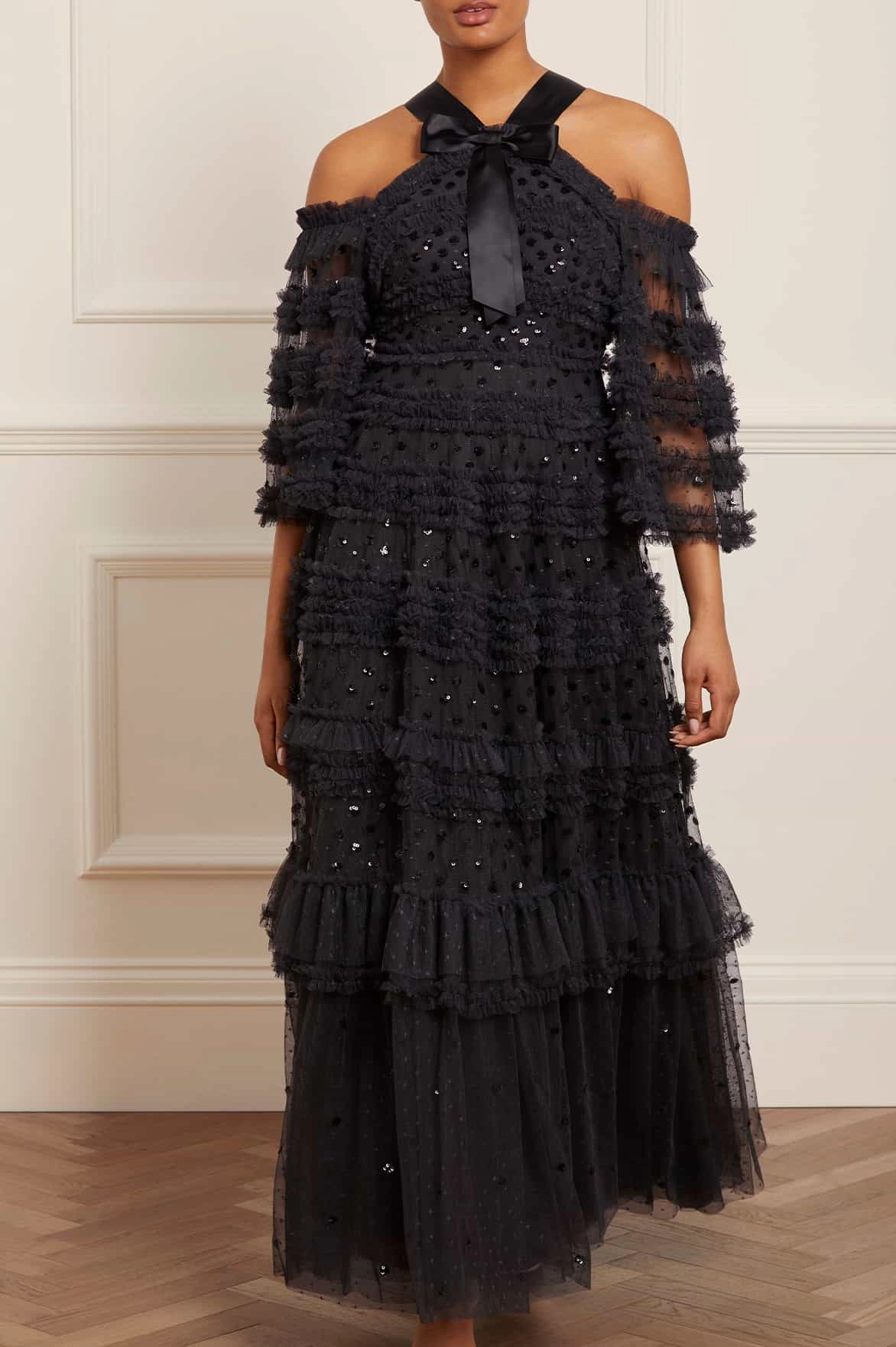 tailored look City Essential Vivian Off Shoulder Gown