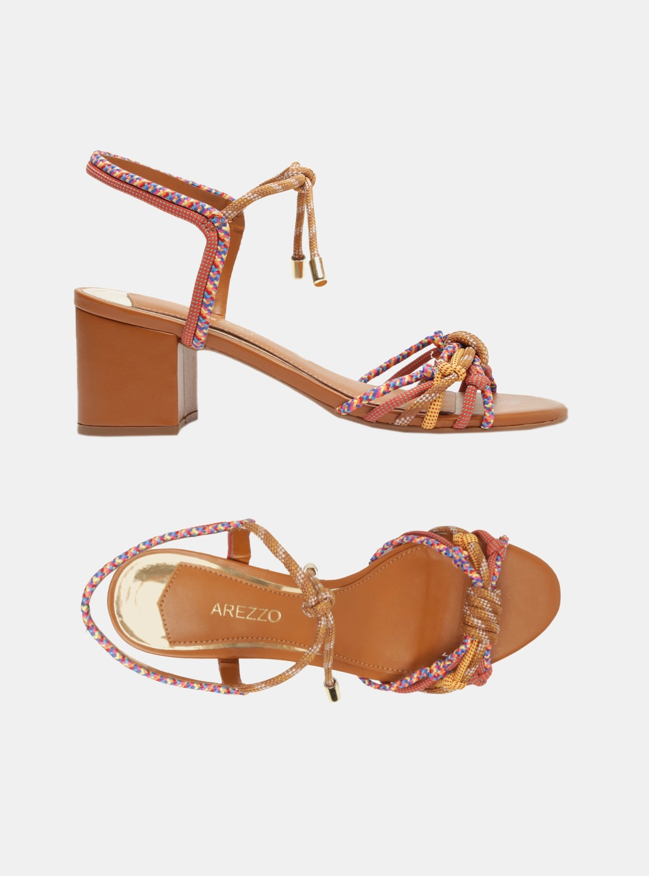 Weight Distribution System Moisture Wicking Insole Lillian Mid Block Sandal