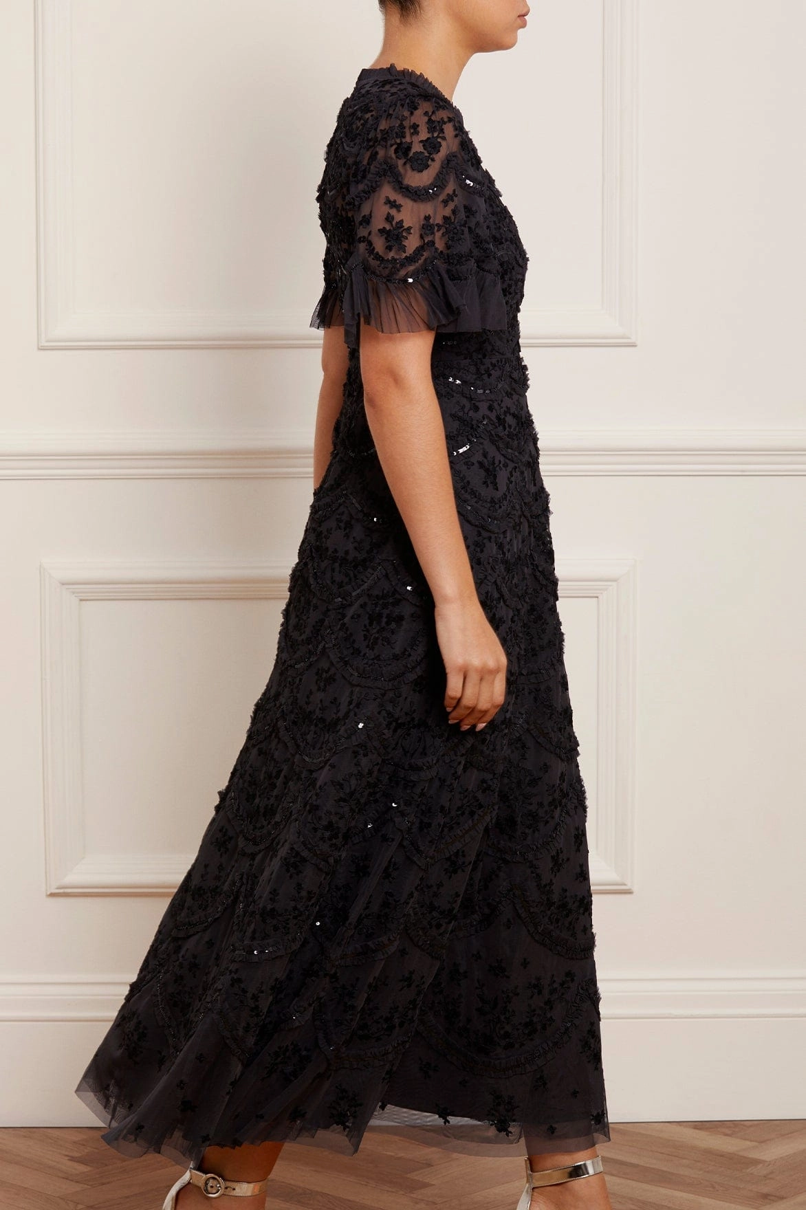 Feminine Style Casual Chic Lily Bloom Ankle Gown