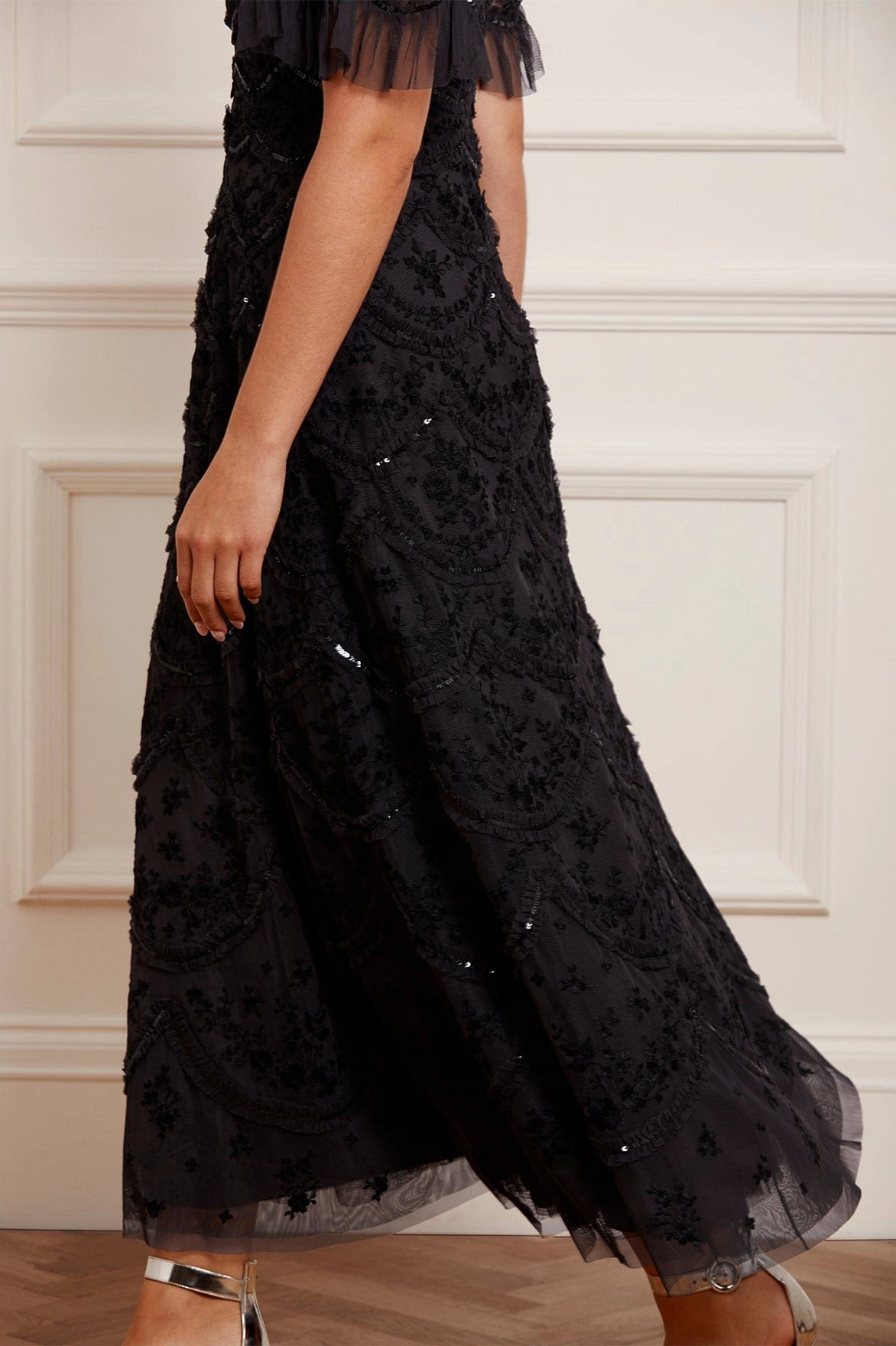 Airy Fit Lily Bloom Ankle Gown