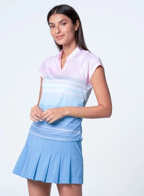 Neutral Tone Palette Linen Vision Ruche Short Sleeve