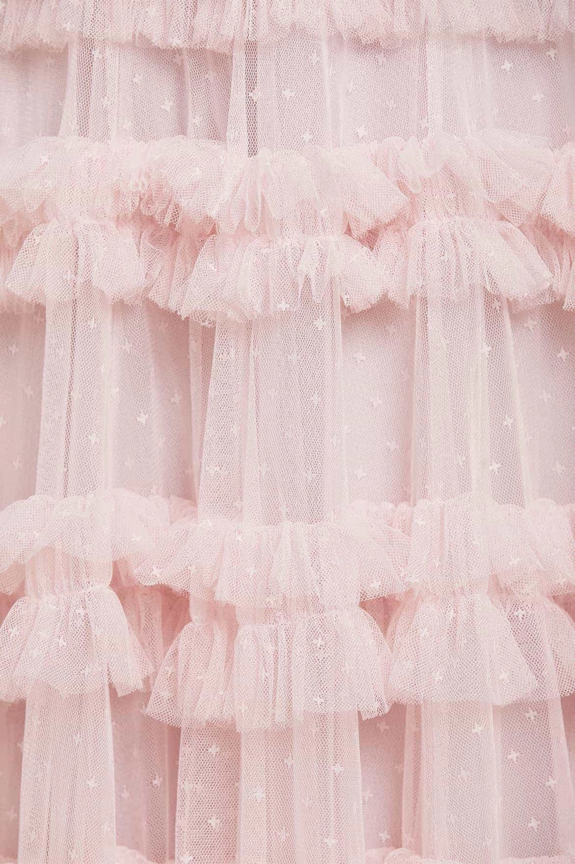 Casual and Stylish Smart Fashion Lisette Ruffle Off Shoulder Gown