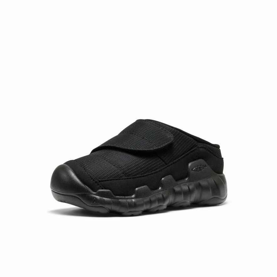 Flex Comfort Comfortable walking shoes Little Kids' Hypowser Wrap Shoe  |  Black/Black
