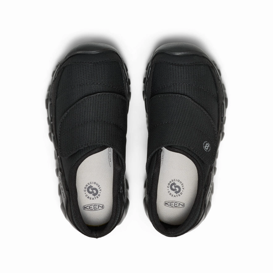 Little Kids' Hypowser Wrap Shoe  |  Black/Black Slip In Fit Comfort Step Shoes