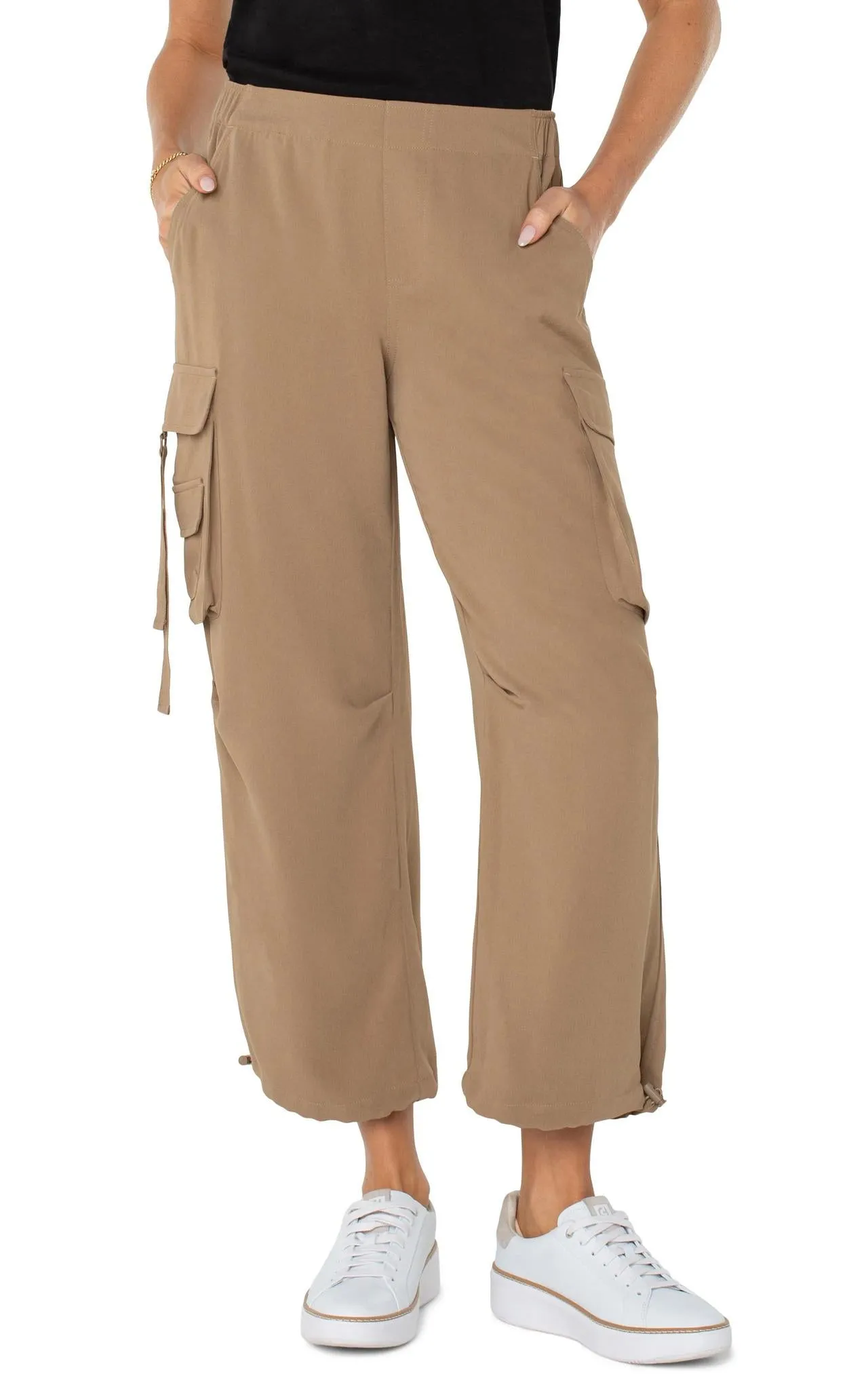 Liverpool Pull on Parachute Pant Freedom Fit