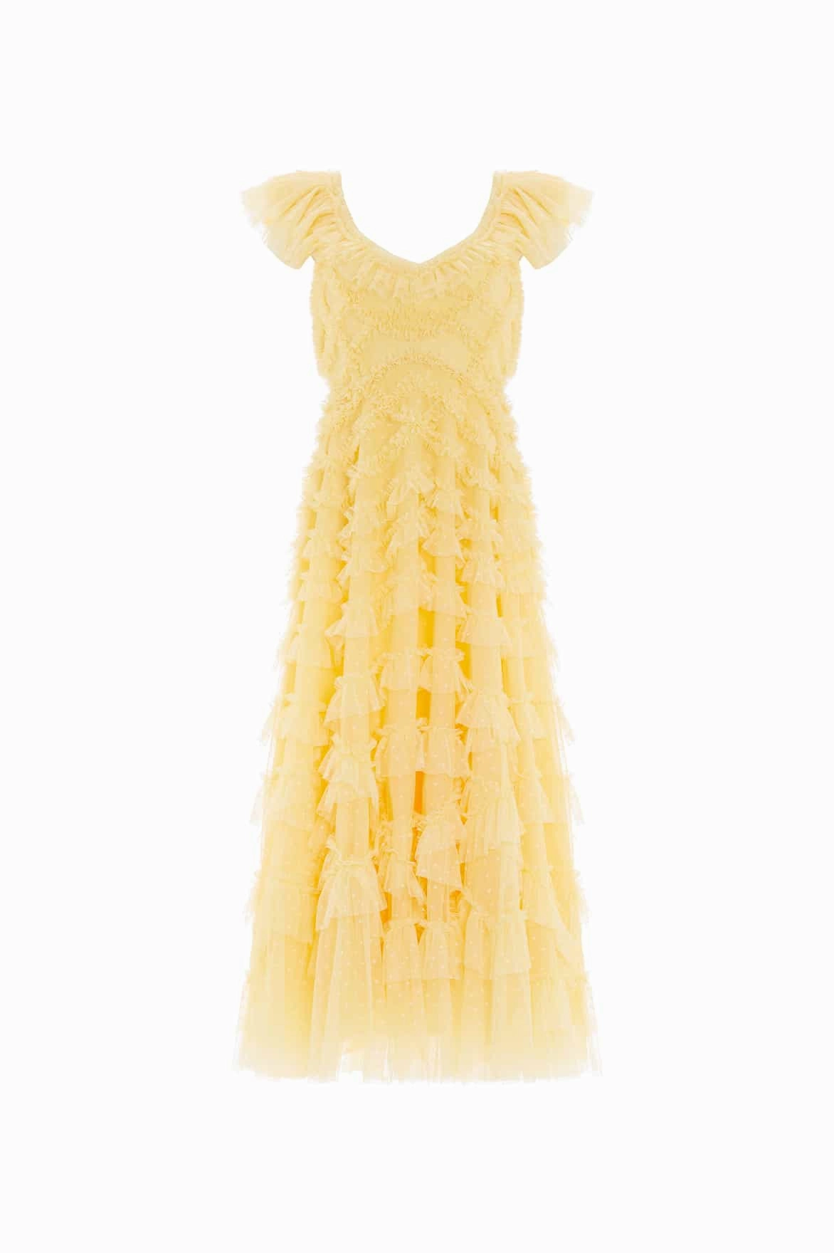 Lola Backless Ballerina Dress Fine Texture