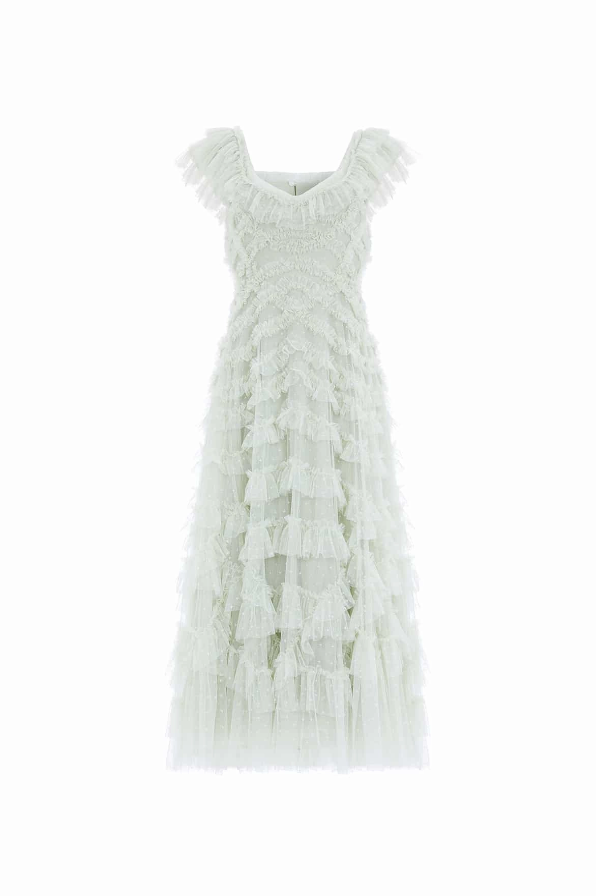 Glossy Detail Lola Backless Ballerina Dress