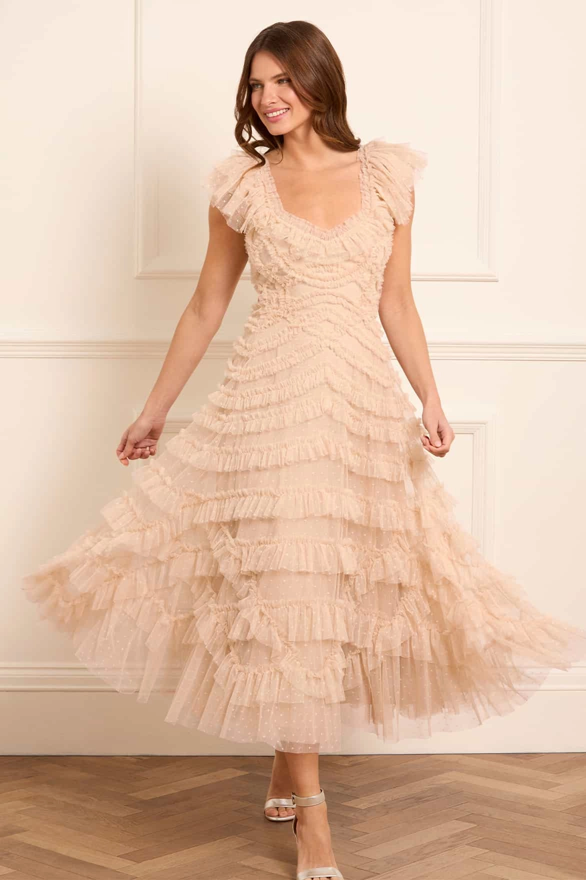 relaxed elegance Lola Backless Ballerina Dress