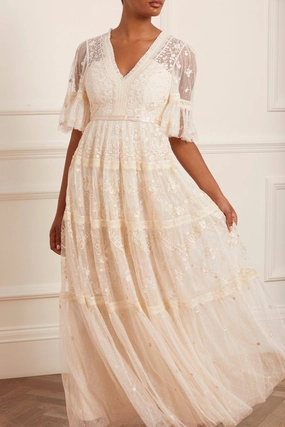 Lottie Lace Gown Casual Layers