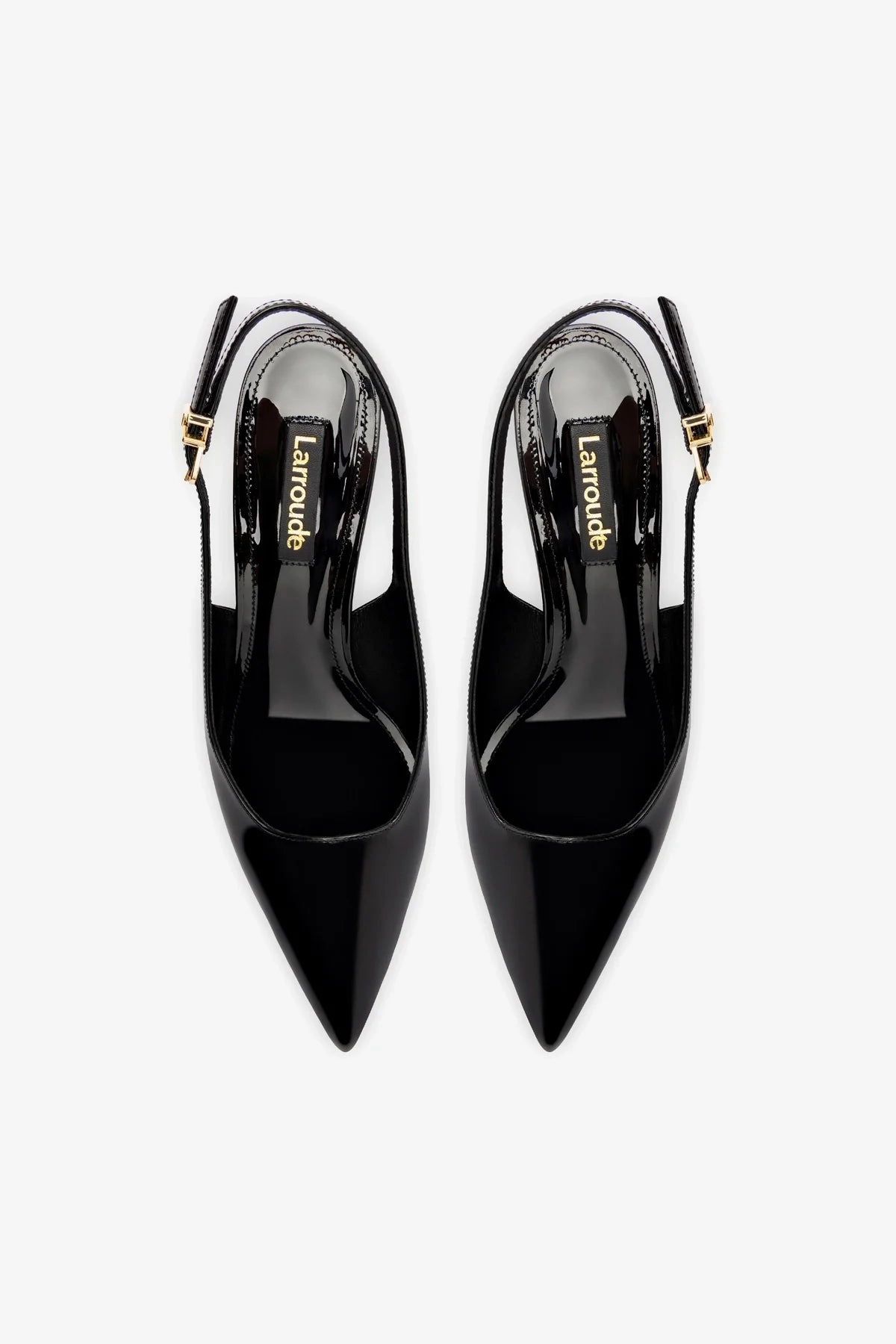 Loulou Pump In Black Patent Leather Play Hard