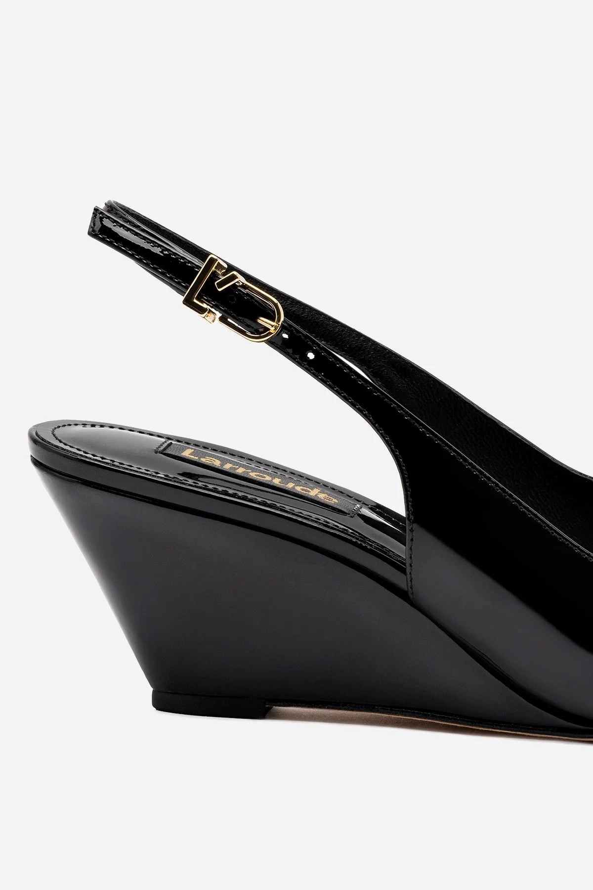 Future Walk Best Seller Loulou Pump In Black Patent Leather