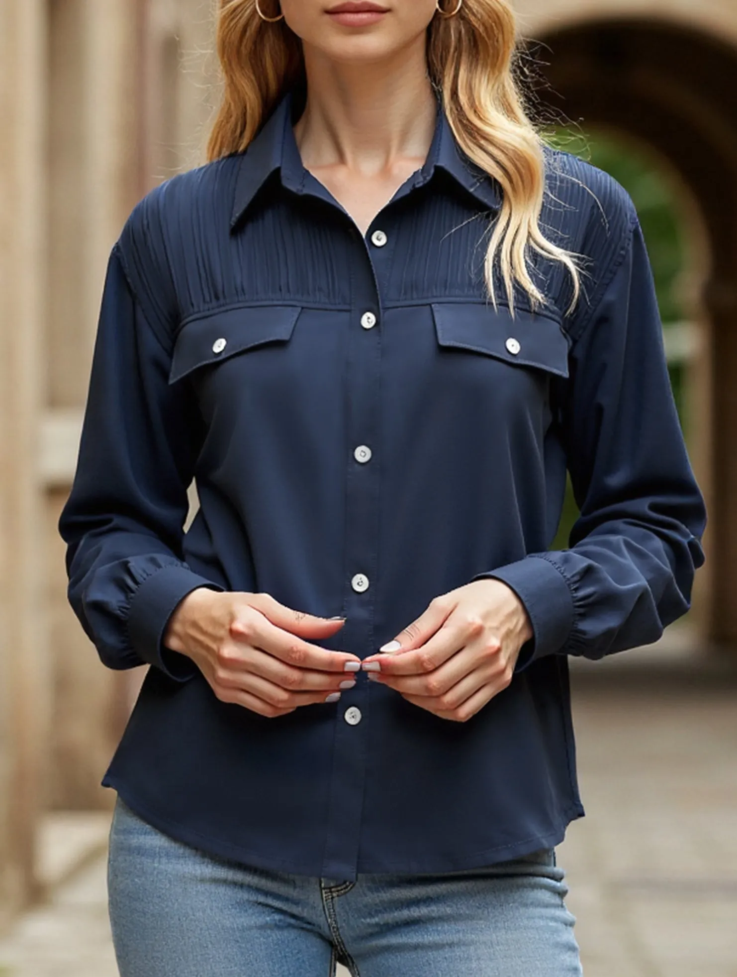 Long-sleeved cardigan for women UV protection layer Quick Dry Fabric