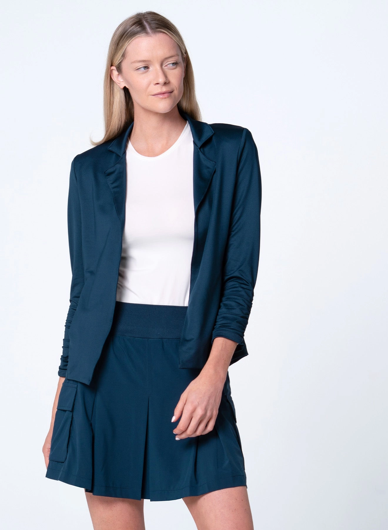 Non Restrictive Collar Lucky Blazer