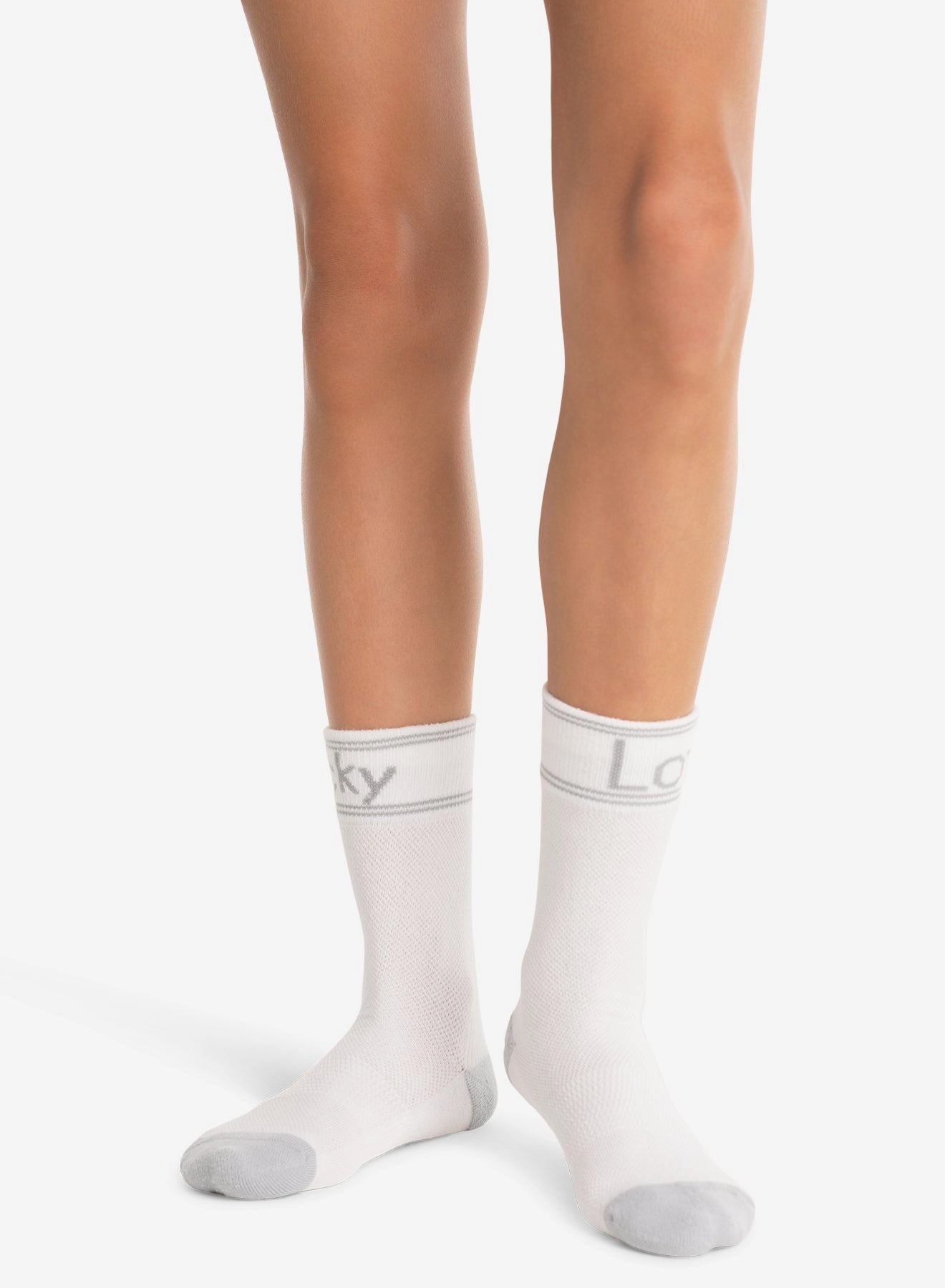 OdorResistant Technology Snag Resistant Surface Lucky In Love Crew Socks