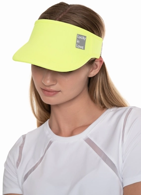 FlexibleCollar Lucky Logo Stretch Visor