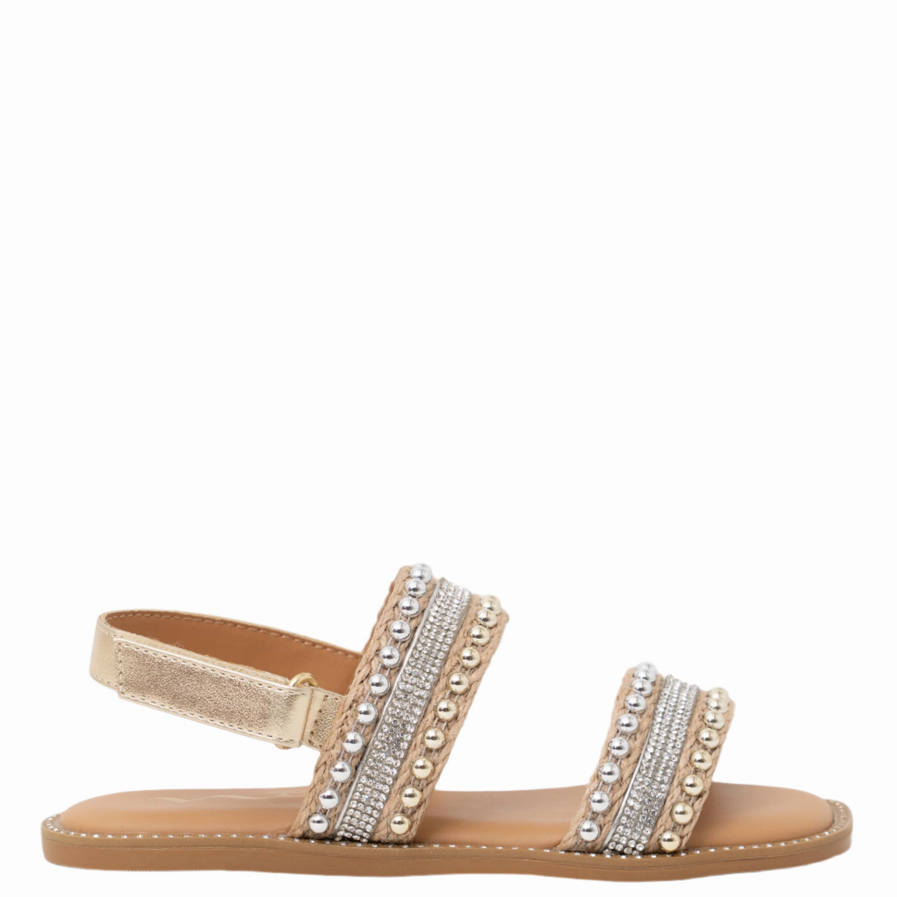 SUISSA-Light Gold Chic Flip-flops for Men