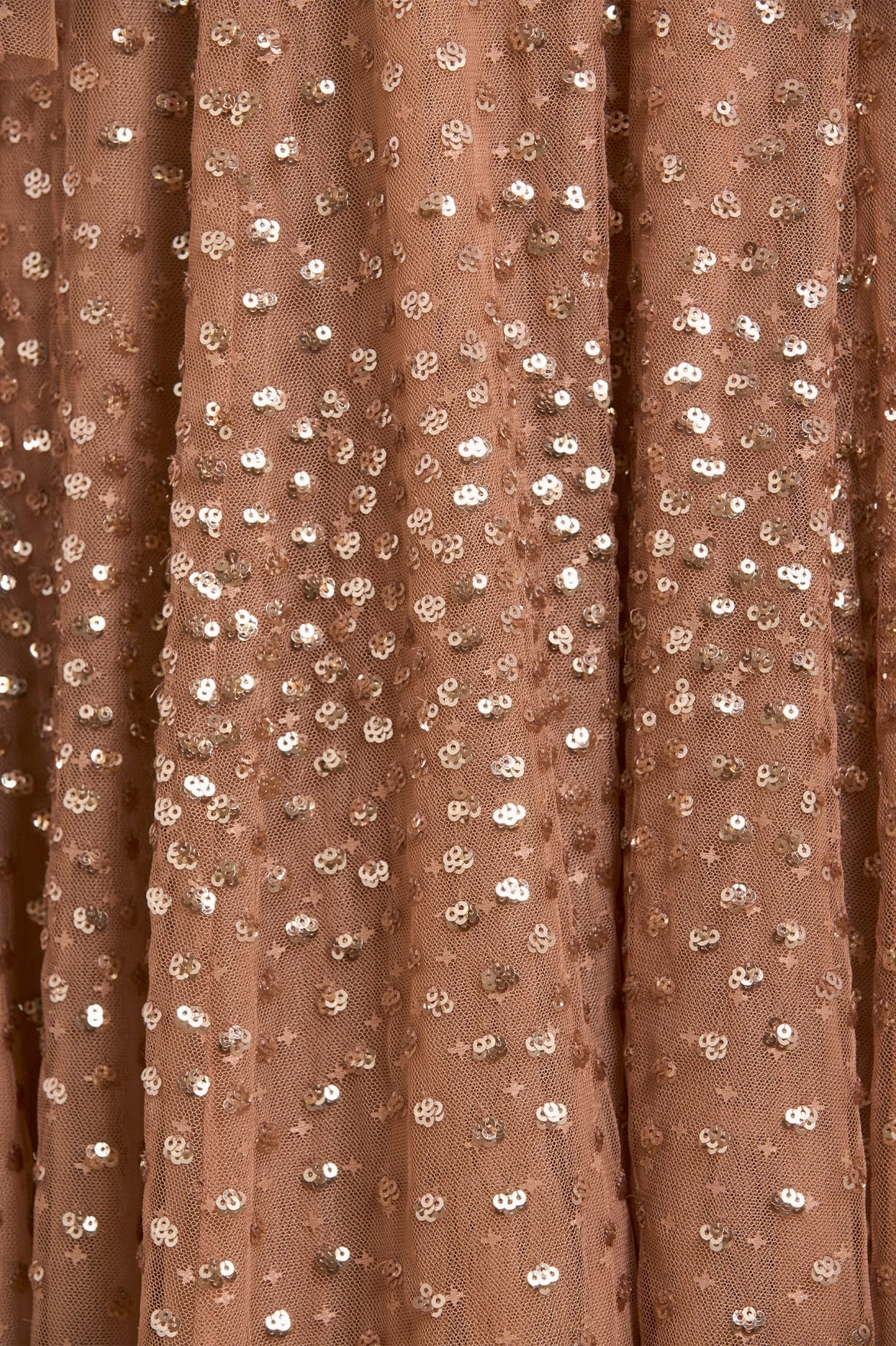 Fashionable Look Everyday-Comfort Scatter Dot Round Neck Ankle Gown