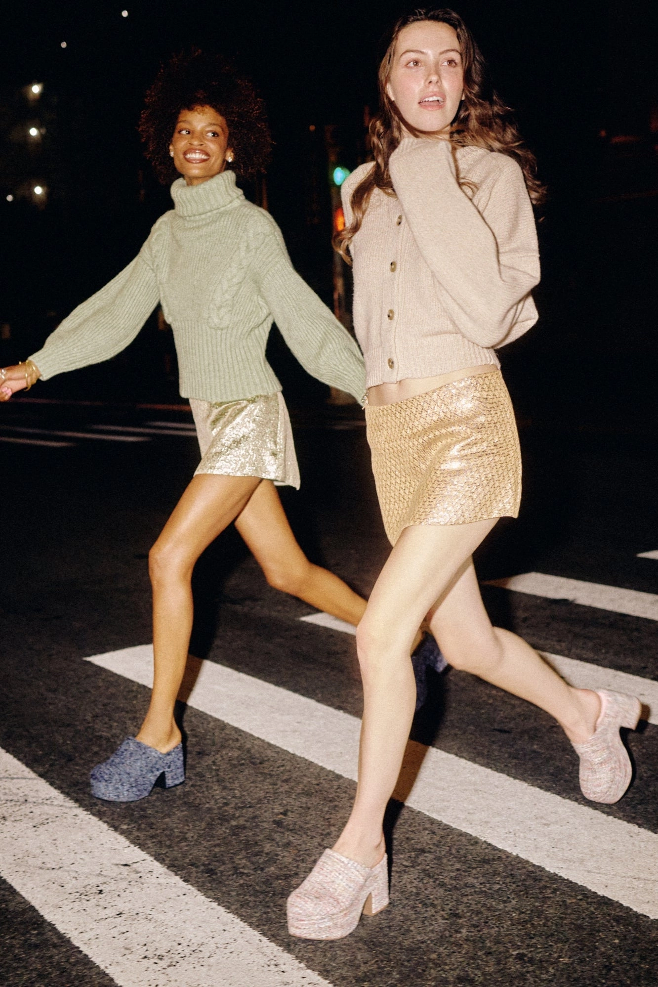 Miso Platform Clog In Tulip Velvet Desert Path