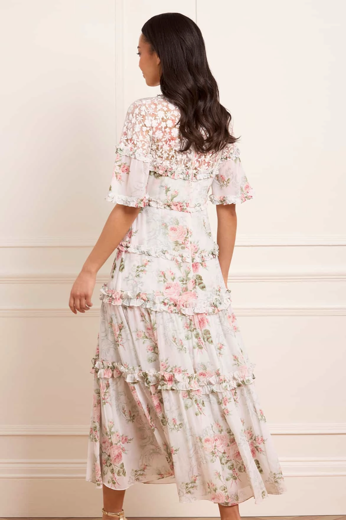 Madame Rose Carla Chiffon Ankle Gown Urban Style