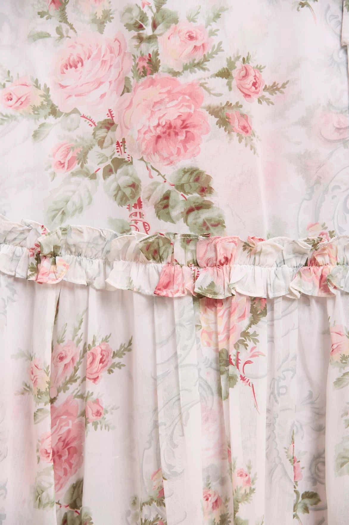 Madame Rose Carla Chiffon Cape Ballerina Dress Silky Shine