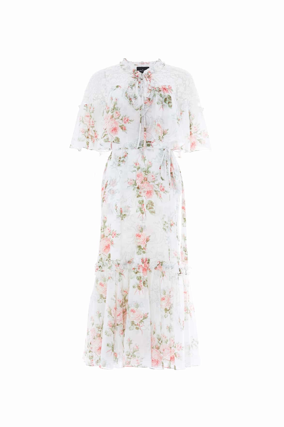 Luxe style Madame Rose Carla Chiffon Cape Ballerina Dress