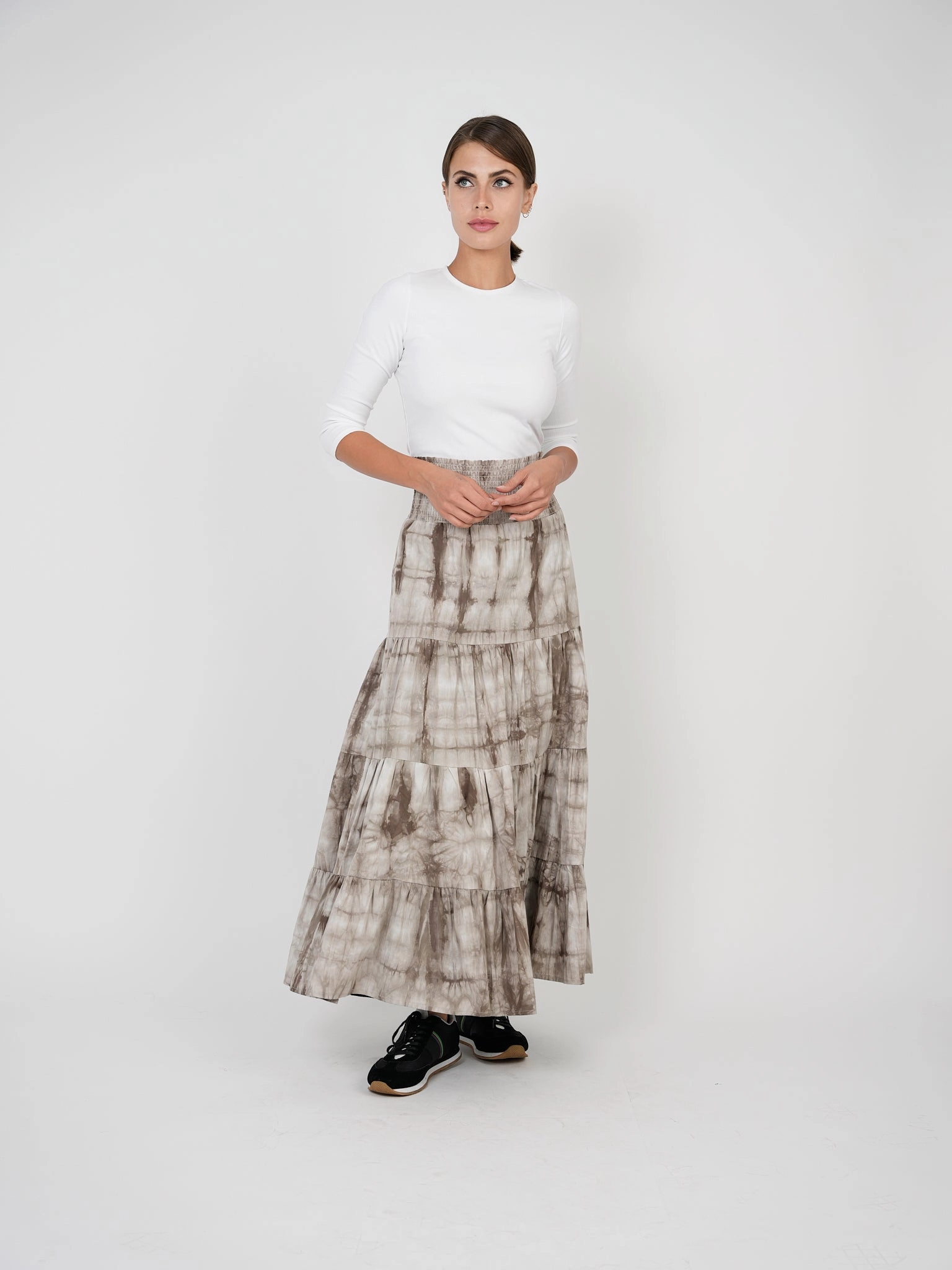 Everyday Look Thermal Regulating Mademoiselle Tie Dye Gauze Tiered SB3CM8282SL