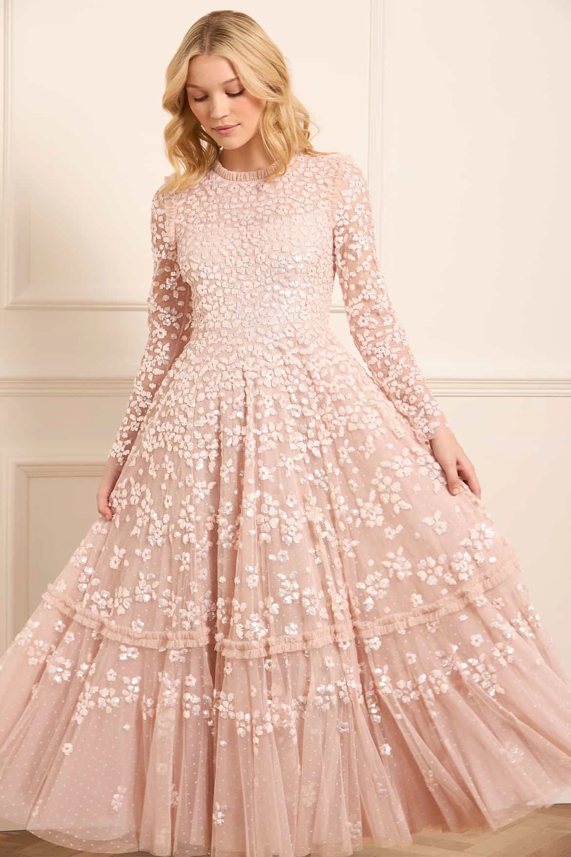 Relaxed Layer Maeva Ankle Gown