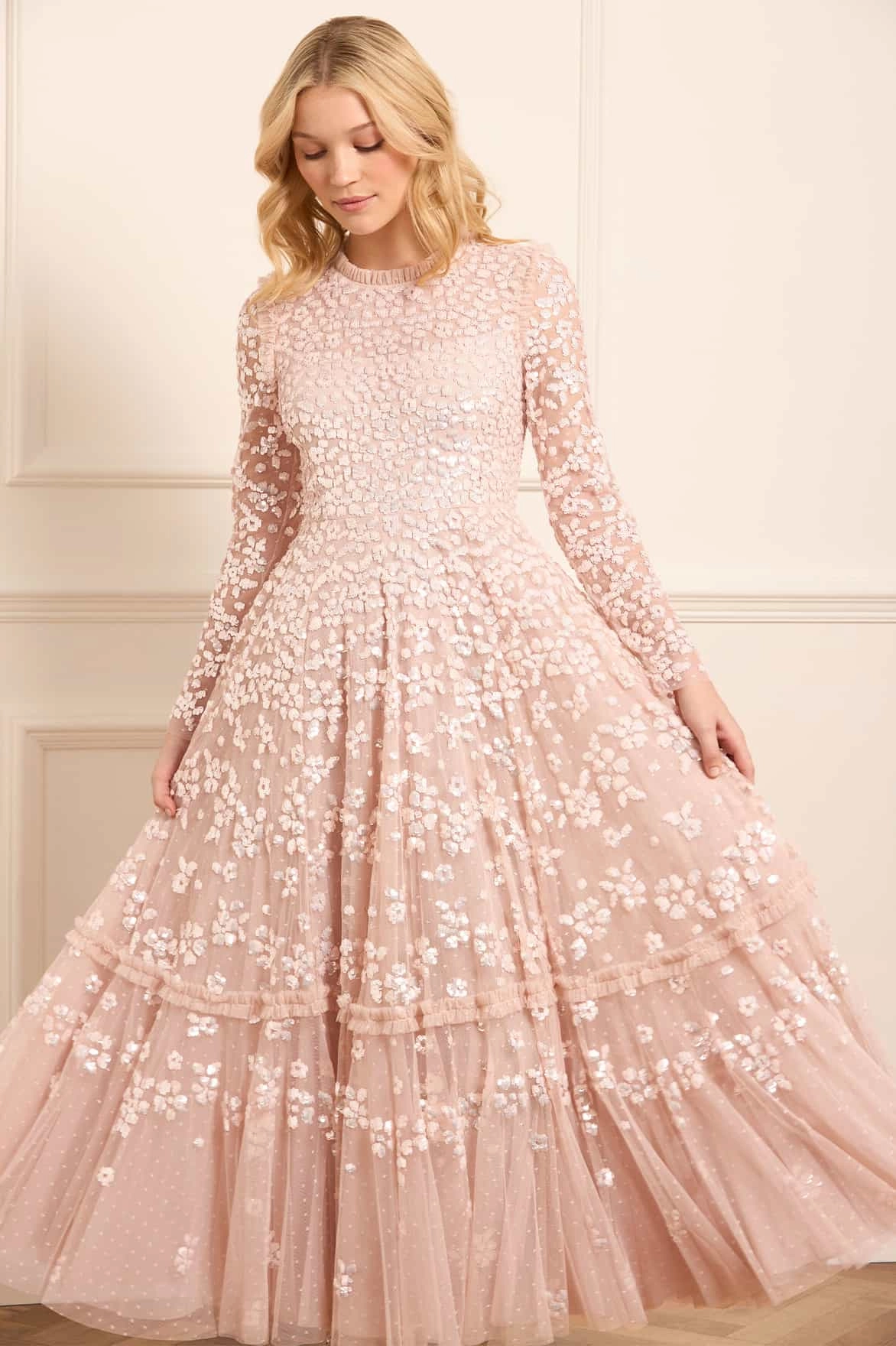 Comfortable and breathable Side Tie Maeva Ankle Gown