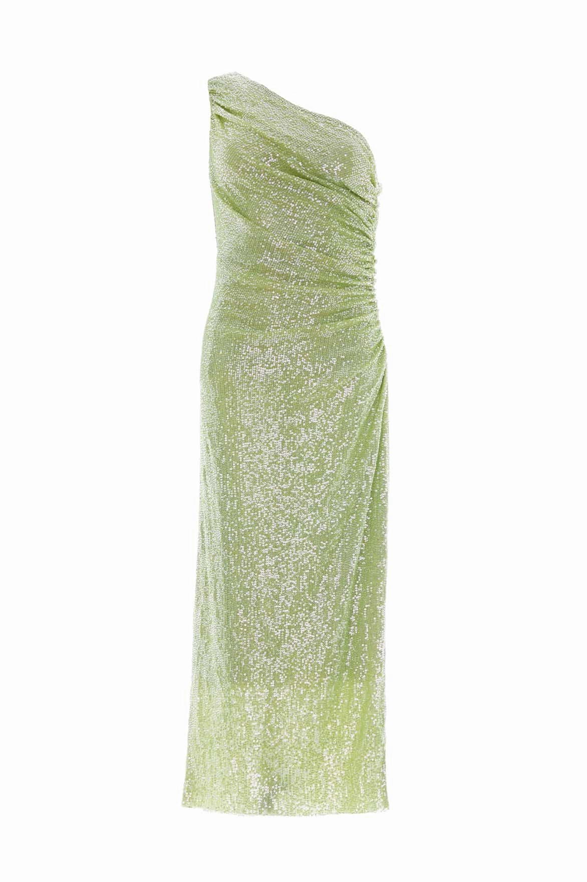 Malia One-Shoulder Ballerina Dress Professional Look Sleek Texture