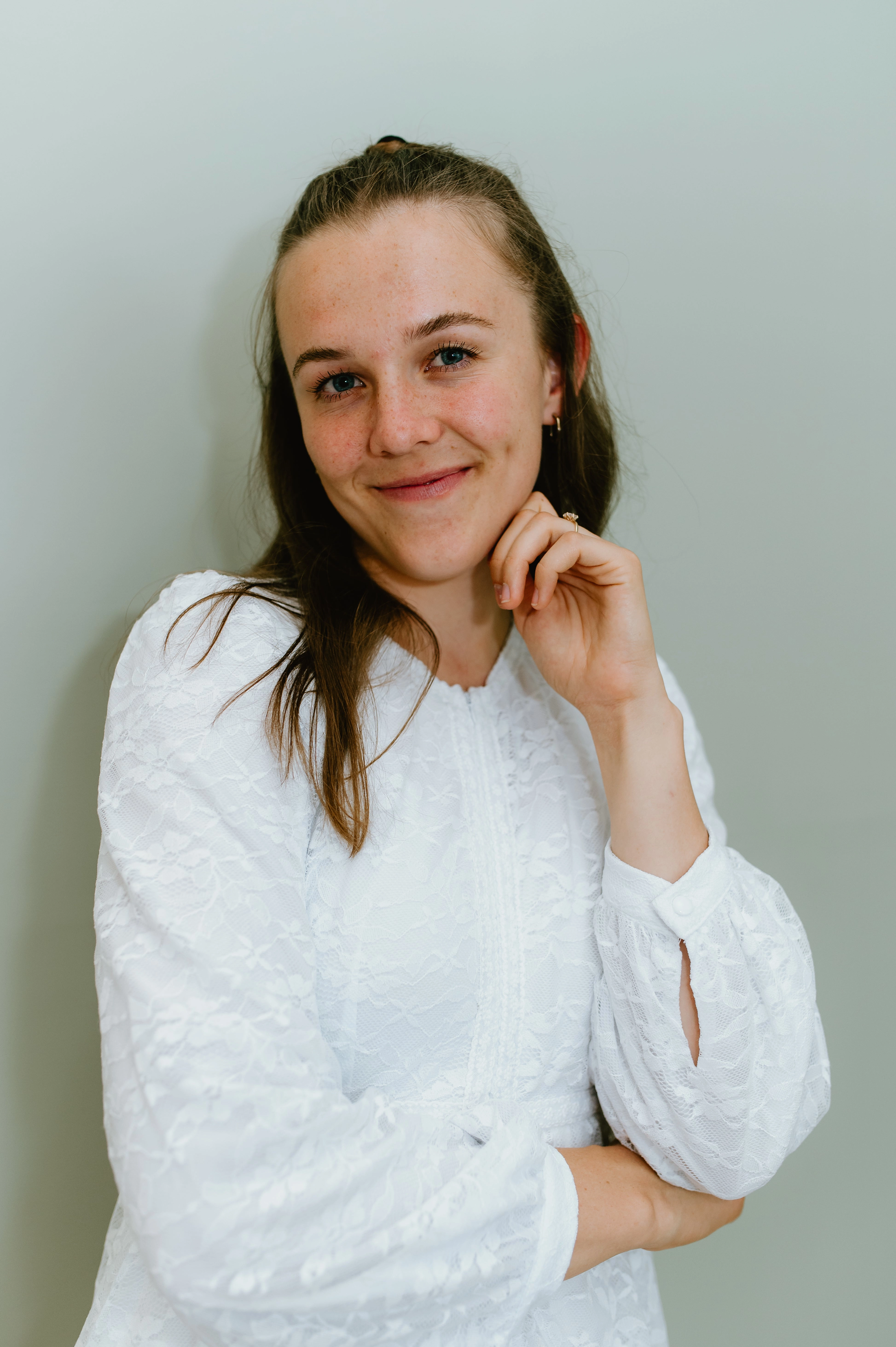 Tulle-Overlay Margo Temple Dress