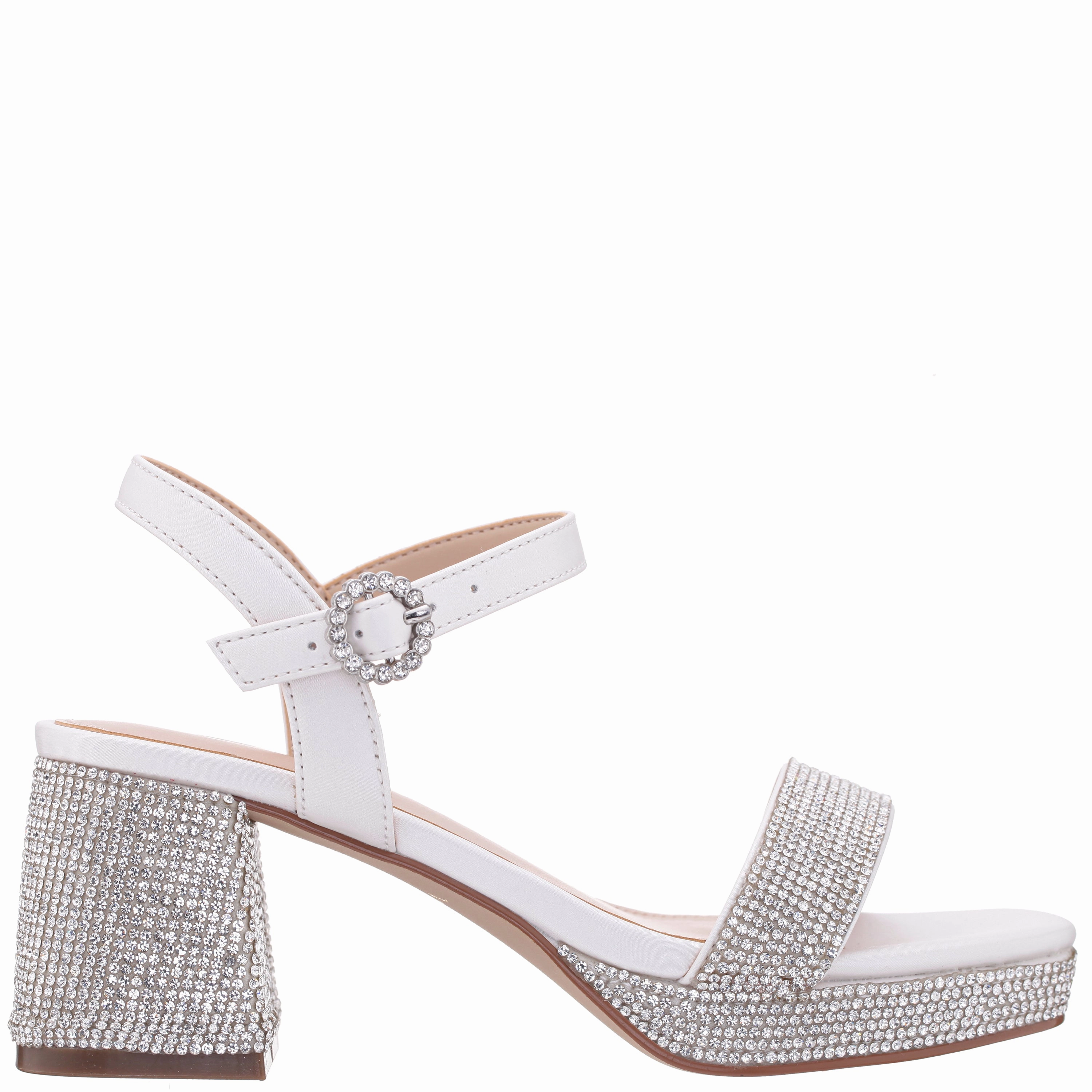 MARYSOL-WHITE Show Time High Heel