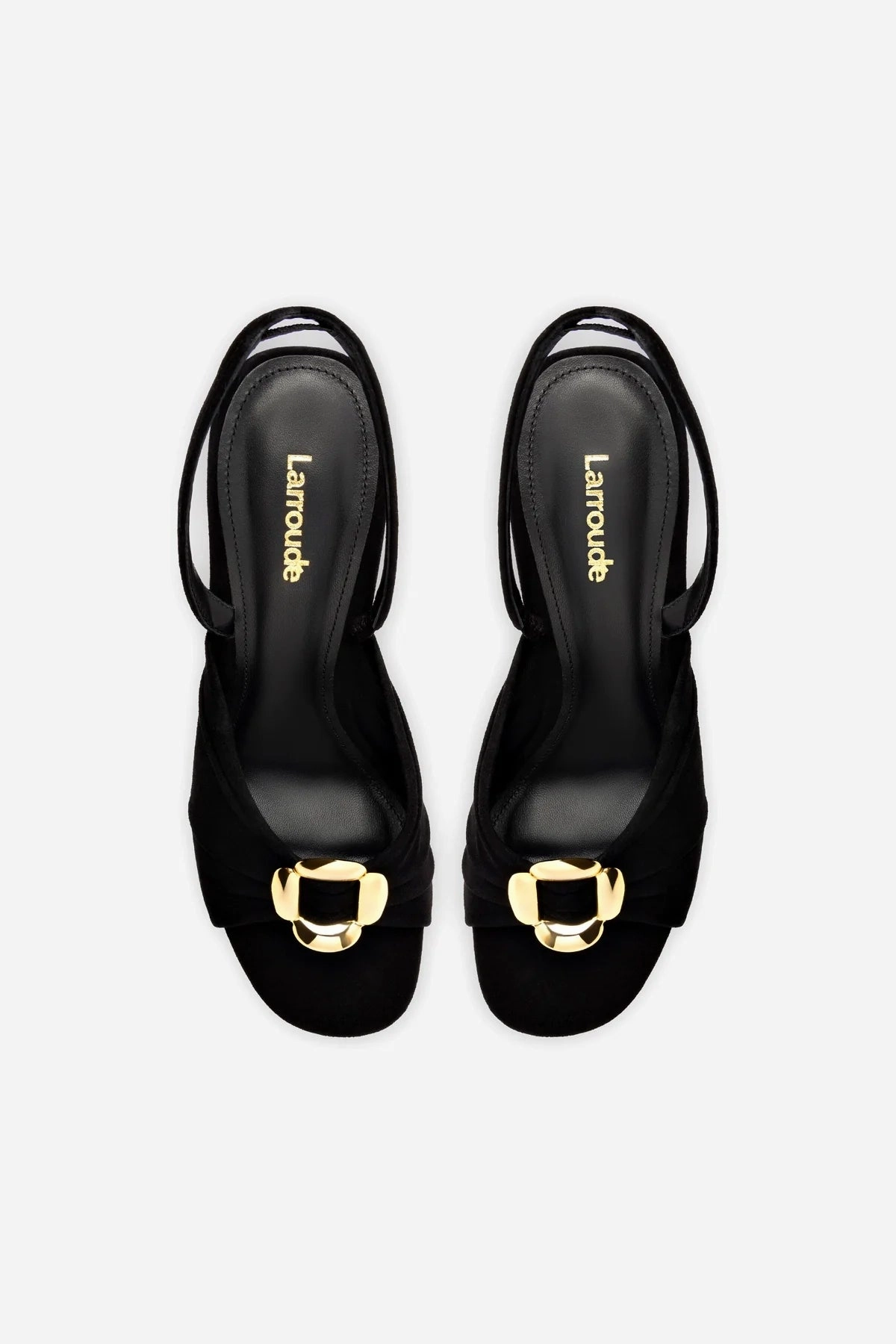 Mayfair Sandal In Black Suede Craftsmanship Ventilated Mesh Sunny Walks