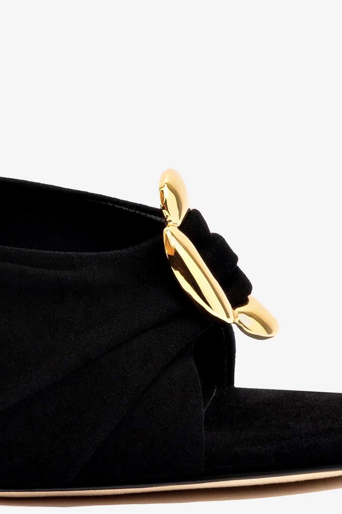 Resort Mood Mayfair Sandal In Black Suede