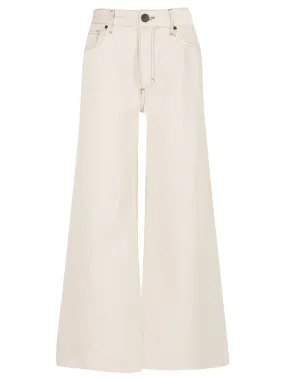 Side slits Elastic waist Meg HR WIDE LEG Pant