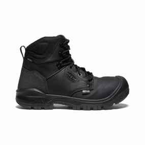 Men's Independence 6" Waterproof Boot (Soft Toe)  |  Black/Black High Traction Snow Trekker Indie Core