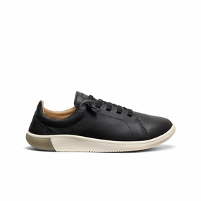 Simple Fit Comfy On The Move Shoes Men's KNX Leather Sneaker  |  Black/Star White