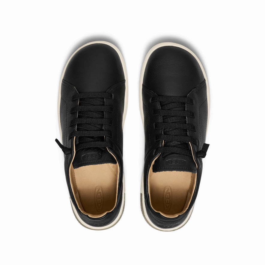 Lightweight Design Men's KNX Leather Sneaker  |  Black/Star White