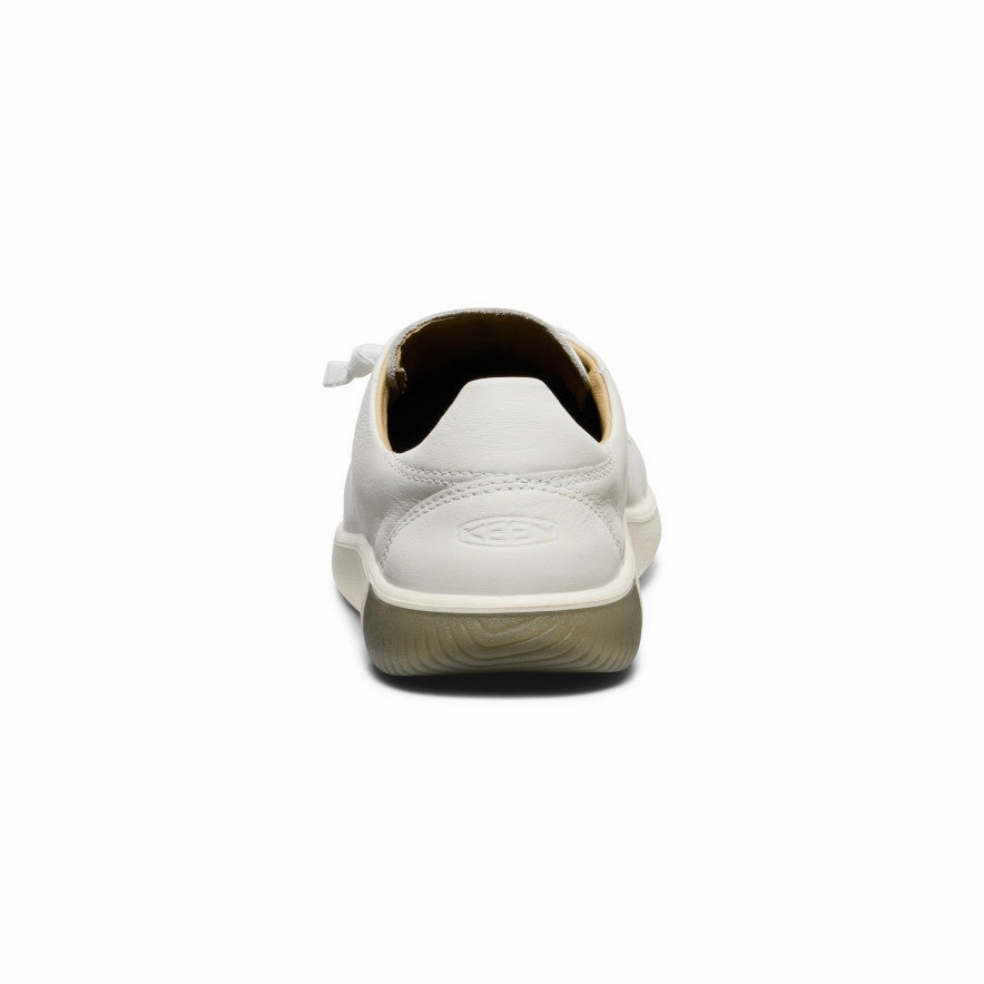 Men's KNX Leather Sneaker  |  Star White/Star White soft fit Breathable mesh