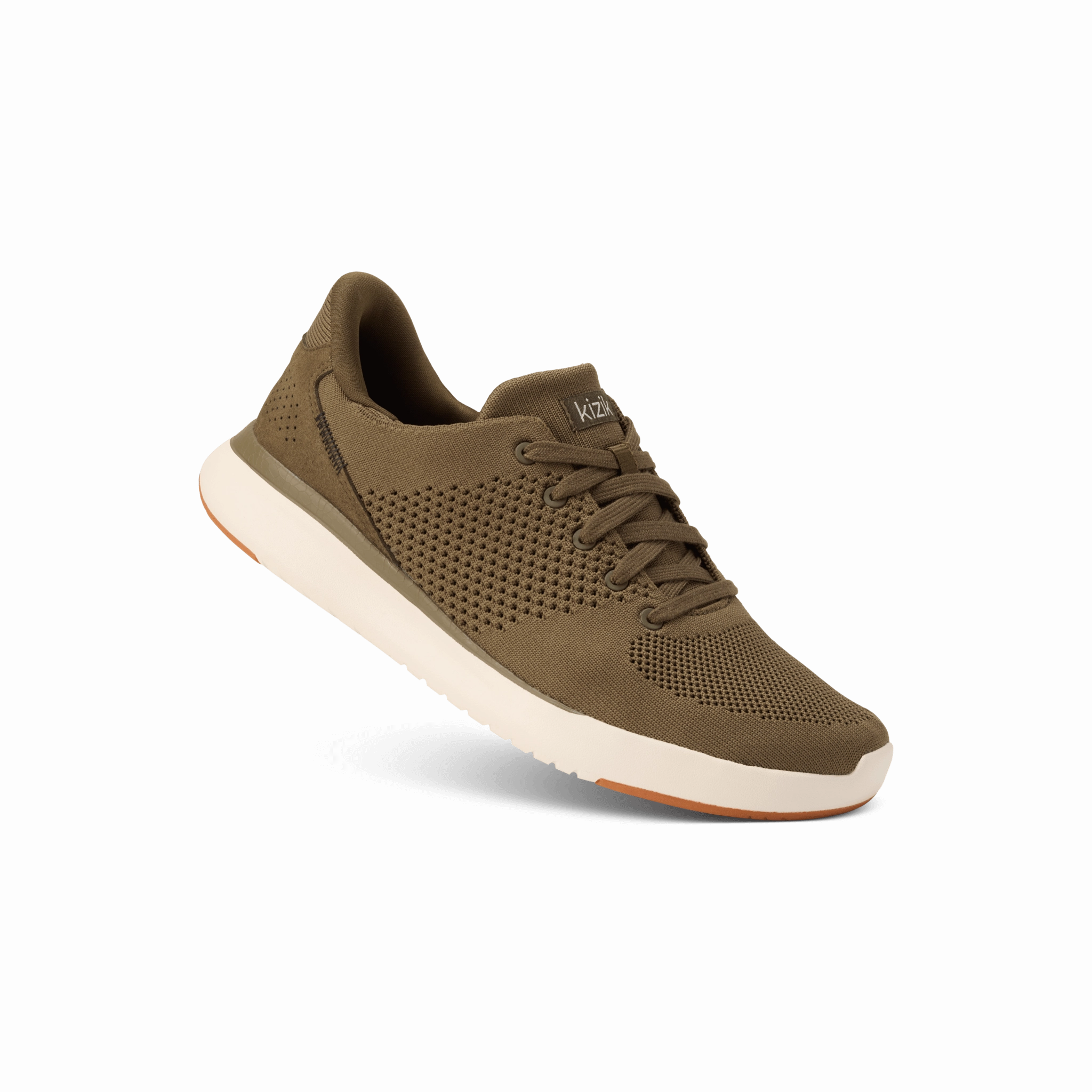 Ultra-soft shock absorption Easy Walk Men's Lima - Dark Olive/Gum