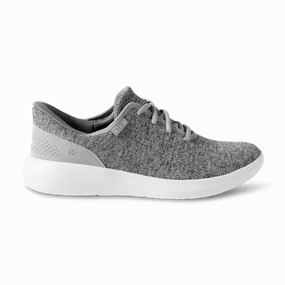 Men's Madrid Eco Knit - Heathered Grey Rubber Sole Airflow Mesh Panels