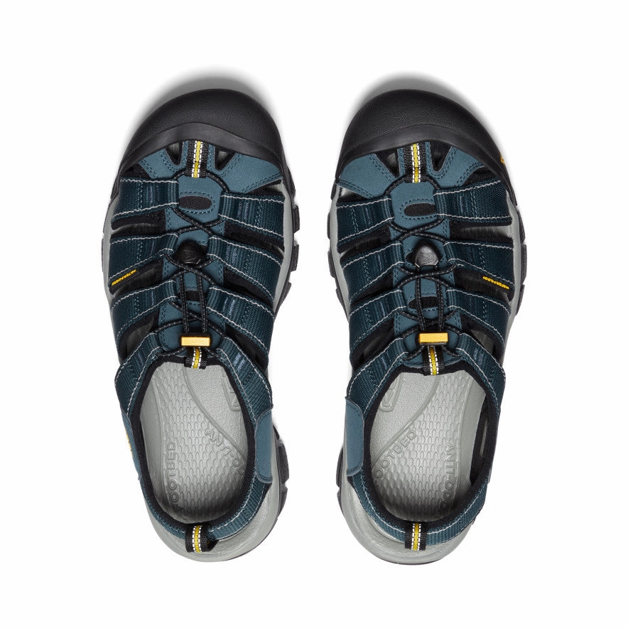 Quick Release Buckle Men's Newport H2 Sandal Wide | Navy/Medium Grey
