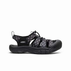Suede Lining Hot Weather Men's Newport Retro Sandal x tudes Studio  |  Etudes Black