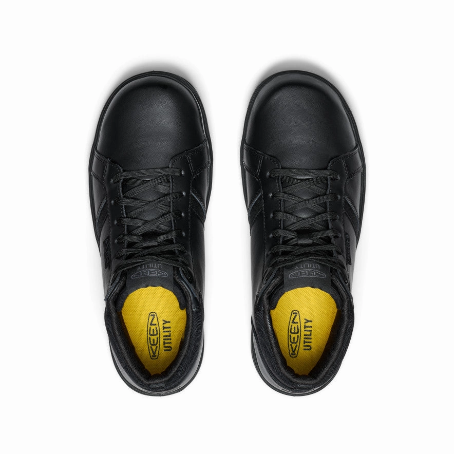 Subtle design Men's PTC Kenton Mid Work Shoe (Soft Toe)  |  Black/Black